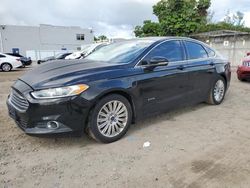 Salvage cars for sale from Copart Opa Locka, FL: 2016 Ford Fusion SE Phev