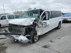 Salvage trucks for sale at New Orleans, LA auction: 2020 Chevrolet Express G3500 LT