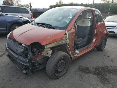 Salvage cars for sale from Copart San Martin, CA: 2012 Fiat 500 POP
