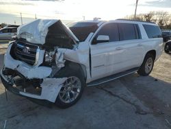 Salvage cars for sale from Copart Oklahoma City, OK: 2016 GMC Yukon XL K1500 SLE