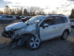 Salvage cars for sale from Copart Portland, OR: 2014 Subaru Forester 2.5I Touring