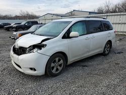 Salvage cars for sale from Copart Albany, NY: 2012 Toyota Sienna LE