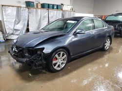 Salvage cars for sale from Copart Elgin, IL: 2004 Acura TSX