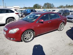 Chevrolet salvage cars for sale: 2010 Chevrolet Malibu LTZ