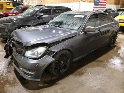 Salvage cars for sale from Copart Anchorage, AK: 2014 Mercedes-Benz C 300 4matic