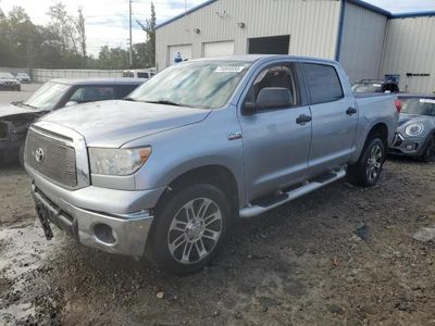 Salvage cars for sale from Copart Savannah, GA: 2013 Toyota Tundra Crewmax SR5