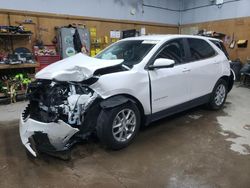 Salvage cars for sale at Kincheloe, MI auction: 2022 Chevrolet Equinox LT