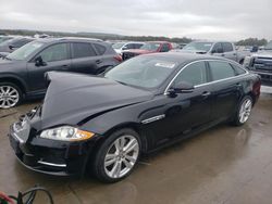 Salvage cars for sale at Grand Prairie, TX auction: 2012 Jaguar XJL