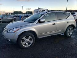 Salvage cars for sale from Copart Assonet, MA: 2005 Nissan Murano SL