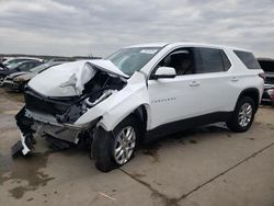 Salvage cars for sale at Grand Prairie, TX auction: 2023 Chevrolet Traverse LS