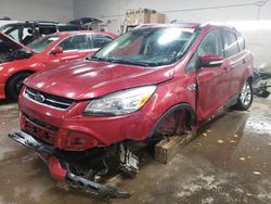 Salvage cars for sale at Elgin, IL auction: 2015 Ford Escape Titanium