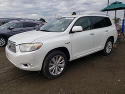 Toyota Vehiculos salvage en venta: 2008 Toyota Highlander Hybrid Limited