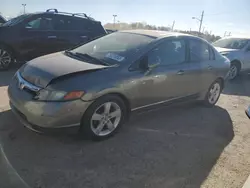 Vehiculos salvage en venta de Copart Indianapolis, IN: 2008 Honda Civic EXL