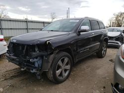 Salvage cars for sale at Lansing, MI auction: 2015 Jeep Grand Cherokee Overland