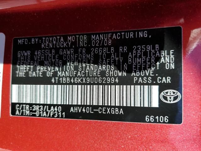 2009 Toyota Camry Hybrid