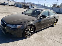 Salvage cars for sale at Sun Valley, CA auction: 2015 Audi A6 Premium Plus