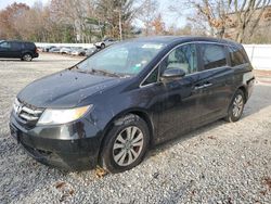 Salvage cars for sale at North Billerica, MA auction: 2014 Honda Odyssey EXL