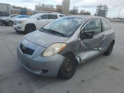 Salvage cars for sale at New Orleans, LA auction: 2008 Toyota Yaris