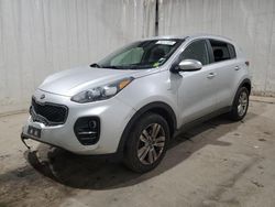 Salvage cars for sale at Central Square, NY auction: 2018 KIA Sportage LX