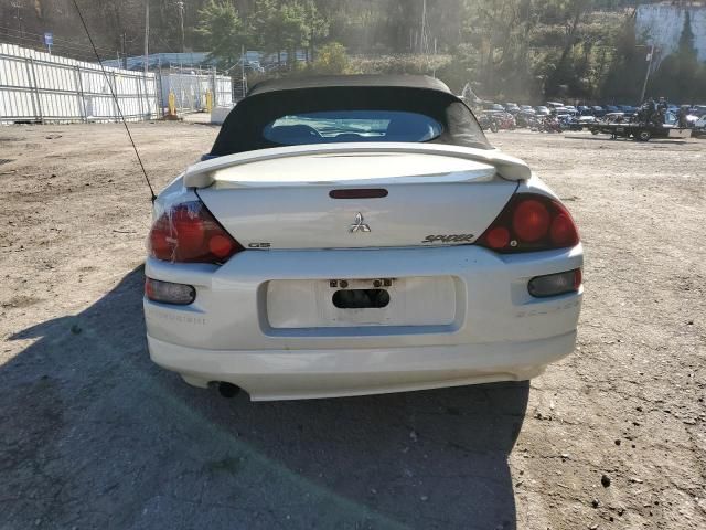 2002 Mitsubishi Eclipse Spyder GS