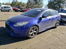 Salvage cars for sale at Denver, CO auction: 2014 Ford Focus ST