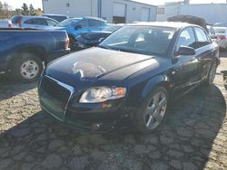Audi A4 salvage cars for sale: 2006 Audi A4 S-LINE 2.0T Turbo