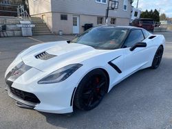 Salvage cars for sale at North Billerica, MA auction: 2015 Chevrolet Corvette Stingray Z51 3LT
