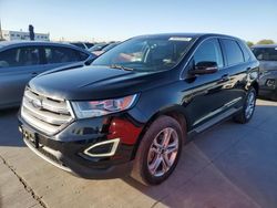 Vehiculos salvage en venta de Copart Grand Prairie, TX: 2016 Ford Edge Titanium