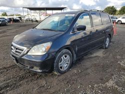 Salvage cars for sale from Copart San Diego, CA: 2006 Honda Odyssey EXL