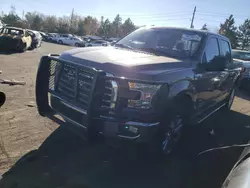 Salvage Trucks with No Bids Yet For Sale at auction: 2016 Ford F150 Supercrew