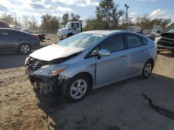 Salvage cars for sale from Copart Baltimore, MD: 2012 Toyota Prius