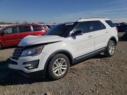 Ford Explorer salvage cars for sale: 2017 Ford Explorer XLT