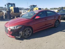 Hyundai Elantra Sport salvage cars for sale: 2017 Hyundai Elantra Sport