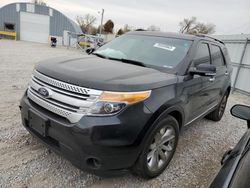 Vehiculos salvage en venta de Copart Wichita, KS: 2015 Ford Explorer XLT