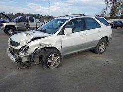 Salvage cars for sale from Copart Dunn, NC: 2001 Lexus RX 300