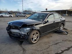 Salvage cars for sale from Copart Marlboro, NY: 2013 Mercedes-Benz C 300 4matic