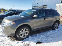 Salvage cars for sale at Woodhaven, MI auction: 2012 Ford Edge SEL