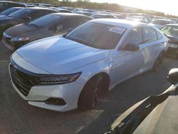Salvage cars for sale at Las Vegas, NV auction: 2022 Honda Accord Hybrid Sport