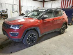 Jeep Compass salvage cars for sale: 2020 Jeep Compass Trailhawk