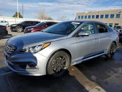 Salvage cars for sale at Littleton, CO auction: 2017 Hyundai Sonata Sport