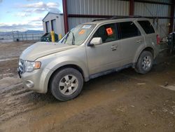 Ford salvage cars for sale: 2012 Ford Escape Limited