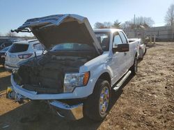 Salvage cars for sale at Bridgeton, MO auction: 2013 Ford F150 Super Cab