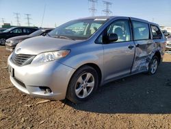 Salvage cars for sale from Copart Hartford City, IN: 2013 Toyota Sienna