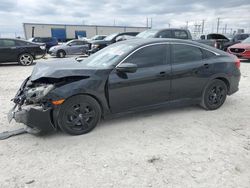 Salvage cars for sale from Copart Haslet, TX: 2019 Honda Civic LX