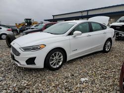Salvage cars for sale at Wayland, MI auction: 2019 Ford Fusion SEL