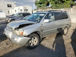 Salvage cars for sale from Copart Opa Locka, FL: 2007 Toyota Highlander