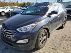 Salvage cars for sale at Bridgeton, MO auction: 2013 Hyundai Santa FE Sport