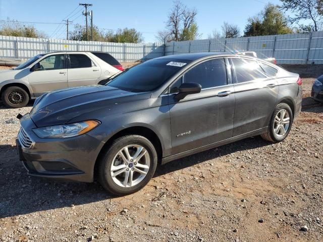 2018 Ford Fusion SE Hybrid