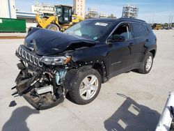 Salvage cars for sale at New Orleans, LA auction: 2022 Jeep Compass Latitude