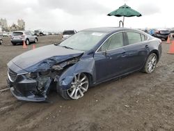 Mazda salvage cars for sale: 2015 Mazda 6 Touring